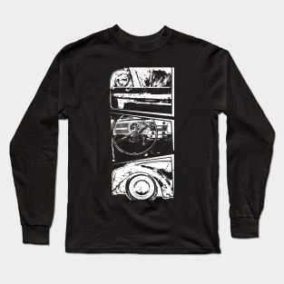 Oldtimer Retro Motiv Car Youngtimer Gift Long Sleeve T-Shirt